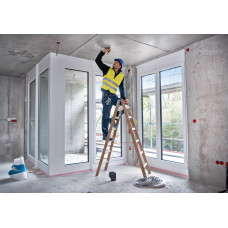 Нівелір лазерний Bosch Professional GCL 2-50 G, до 15м, ±0.3мм/м, в чемодані з тримачем RM 10, затиском DK 10, чохлом, мішенню, 0.58кг