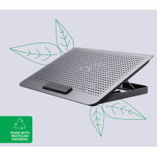 Підставка для ноутбука Trust Exto ECO, до 16", 2xUSB-A, сірий