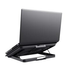 Підставка для ноутбука Trust Exto ECO, до 16", 2xUSB-A, сірий