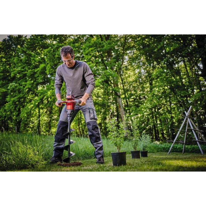 Бур грунтовий Einhell Professional GP-EA 18/150LI BL - Solo акумуляторний PXC 18В 125об·хв бур 80/15см 5.7кг без АКБ та ЗП