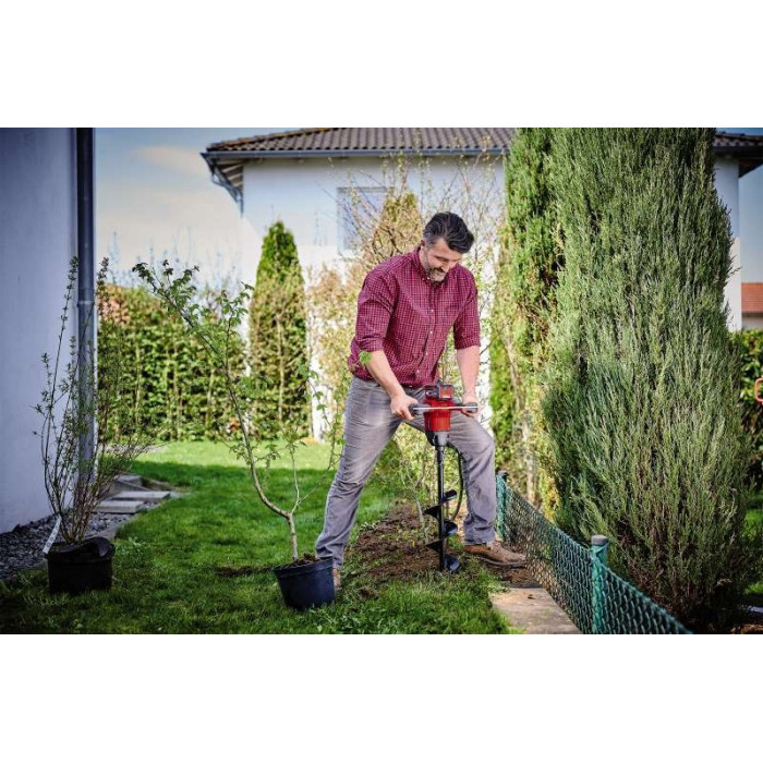Бур грунтовий Einhell Professional GP-EA 18/150LI BL - Solo акумуляторний PXC 18В 125об·хв бур 80/15см 5.7кг без АКБ та ЗП