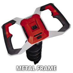 Бур грунтовий Einhell Professional GP-EA 18/150LI BL - Solo акумуляторний PXC 18В 125об·хв бур 80/15см 5.7кг без АКБ та ЗП