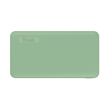 Акумулятор портативний літій-іонний power bank Trust Primo ECO, 10000мА·год, 2хUSB-A/USB-C, 15W, зелений