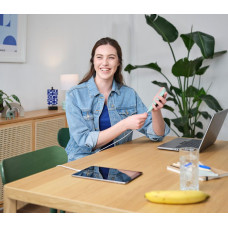 Акумулятор портативний літій-іонний power bank Trust Primo ECO, 20000мА·год, 2хUSB-A/USB-C, 15W, зелений