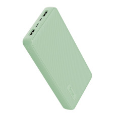 Акумулятор портативний літій-іонний power bank Trust Primo ECO, 20000мА·год, 2хUSB-A/USB-C, 15W, зелений