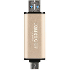 Накопичувач Transcend 128GB USB 3.2 Type-A + Type-C JetFlash 930 R420/W400MB/s Чорний