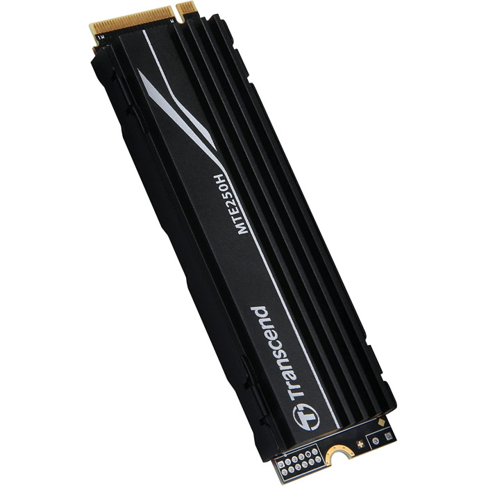 Накопичувач SSD Transcend M.2 2TB PCIe 4.0 MTE250H + радіатор