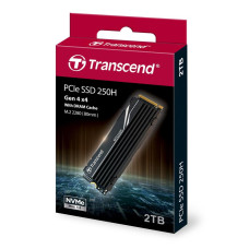Накопичувач SSD Transcend M.2 2TB PCIe 4.0 MTE250H + радіатор