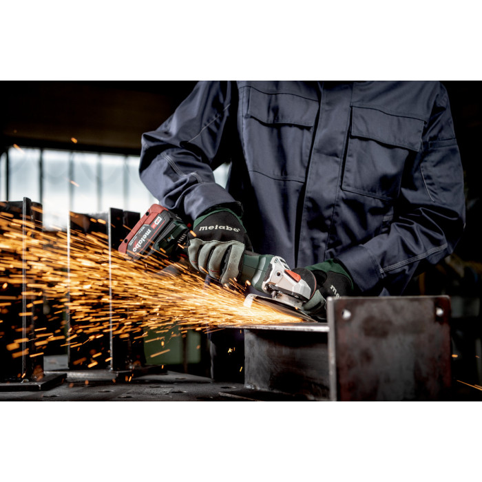 Шліфмашина кутова акумуляторна Metabo WVB 18 LT BL 11-125 125мм 18В 2800-10000об·хв 1.8кг без АКБ та ЗП