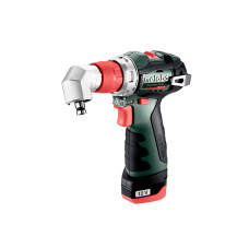 Шурупокрут-дриль акумуляторний Metabo PowerMaxx BS BL Q 12В 2х2.0А·год 20·38Нм кейс 0-400·0-1500об·хв 0.8кг