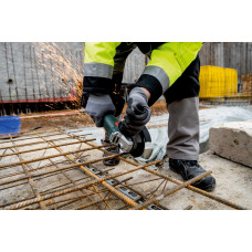 Шліфмашина кутова акумуляторна Metabo W 18 L 9-125 Quick 125мм 18В 2х5.2А·год 8500об·хв 2.3кг metaBOX 165 L