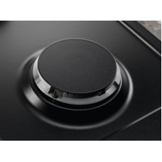 Варильна поверхня Electrolux газова, 60см, чавун, чорний матовий