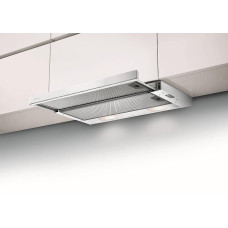 Витяжка Faber телескоп, 60см, 518м.куб/год, Flexa Ng Glass W A60, білий