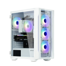 Корпус Zalman I3 Neo TG без БЖ, 1xUSB3.0, 2xUSB2.0, 4x120мм ARGB, VGA 355мм, LCS ready, TG Side/Front Panel, ATX, білий