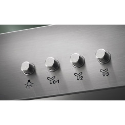 Витяжка Electrolux купольна, 60см, 420м.куб/год., нерж