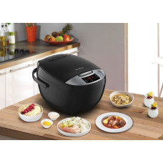 Мультиварка Moulinex SimplyCook, 750Вт, чаша-4л, сенсорне керув., пластик, чорний