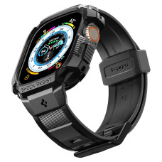 Чохол та ремінець 2в1 Spigen для Apple Watch Ultra 49mm, Rugged Armor Pro, Black