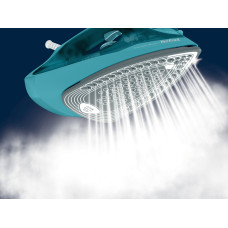 Праска Tefal Express Steam, 2500Вт, 270мл, паровий удар -200гр, постійна пара - 45гр, керам. підошва, бірюзовий