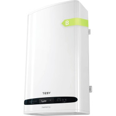 Водонагрівач електр. TESY Bellislimo Dry Cloud плаский GCR 802724D E31 ECW, 80л, 2,4кВт, сухий тен, ун. монтаж, електр. кер-ння, B, білий