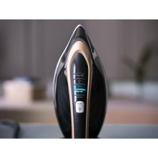 Праска-парогенератор Tefal Pro Express Vision, 3000Вт, 1100мл, паровий удар -750гр, постійна пара - 180гр, чорно-золотий