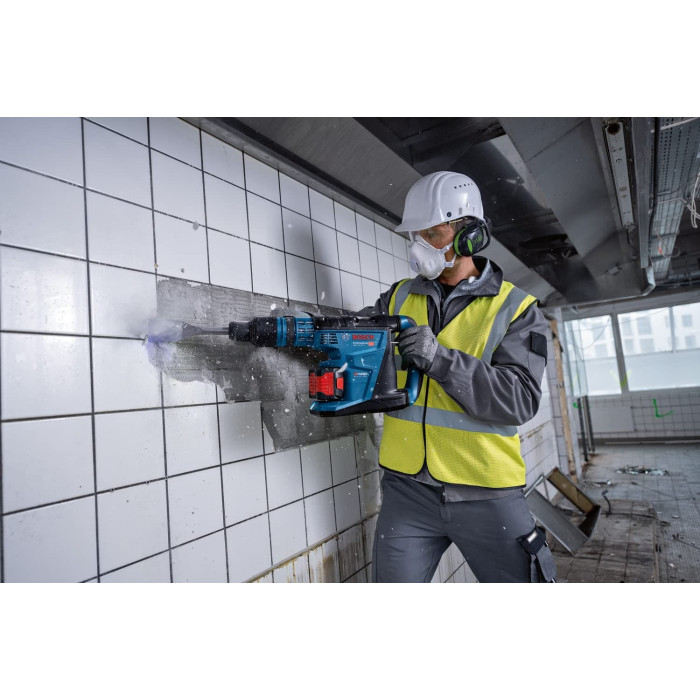 Перфоратор акумуляторний Bosch Professional GBH 18V-40 C BITURBO SDS-max 18В 9Дж 4 режими XL-BOXX 7кг без АКБ и ЗП