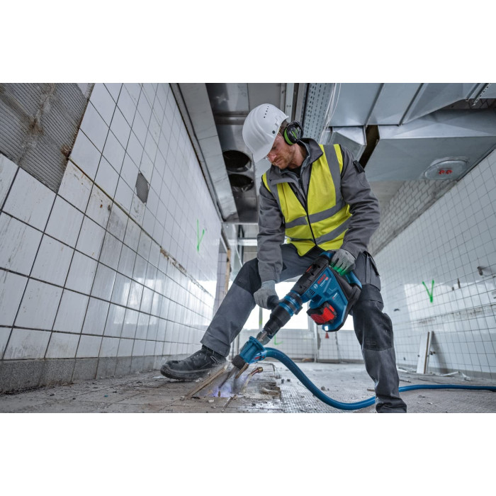 Перфоратор акумуляторний Bosch Professional GBH 18V-40 C BITURBO SDS-max 18В 9Дж 4 режими XL-BOXX 7кг без АКБ и ЗП