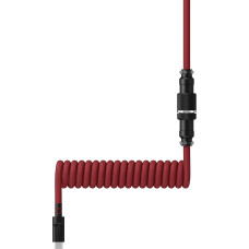 Кабель заряджання/синхронізації HyperX USB-A > USB-C, спіральний, 1.37м, чорний