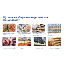 Моноблок холодильний Snaige -15°C to -25°C, 1000W