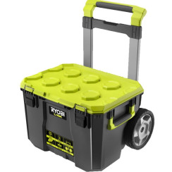Ящик модульний для інструменту Ryobi Link RSL201, на коліщатках, телескопічне руків'я, 39х57х49.5см, пластик