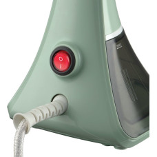 Відпарювач Russell Hobbs компактний Steam Genie Essential, 1600Вт, 220мл, паровий удар -22гр, постійна пара - 9гр, нерж. сталь, бірюзовий