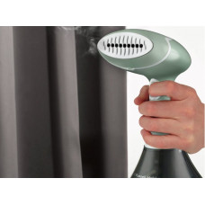 Відпарювач Russell Hobbs компактний Steam Genie Essential, 1600Вт, 220мл, паровий удар -22гр, постійна пара - 9гр, нерж. сталь, бірюзовий