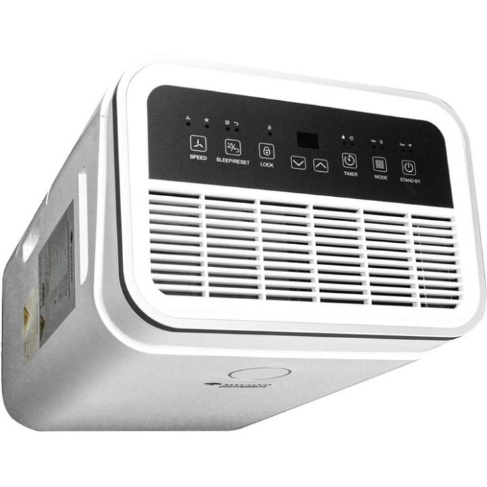 Осушувач повітря MYCOND ROOMER SMART 25, 25л.на добу, 50м.кв  , 180м3/год, 380Вт, дисплей, ел.кер-ня,очищення повітря, іонізація, Wi-Fi, таймер, авто вимк., білий