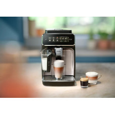 Кавомашина Philips Series 3300 1.8л, зерно + мелена, автомат.капучинатор, дисплей, авторецептів - 6, білий