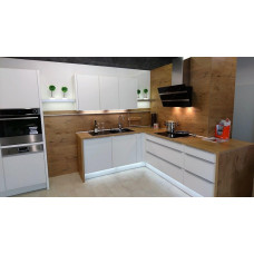 Витяжка Faber похила, 80см, 1219м.куб/год, Steelmax Ev8 Led Bk A80, чорний/нерж
