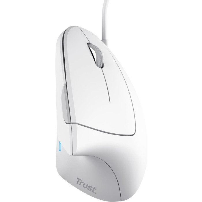 Миша Trust Verto Ergonomic, USB-A, білий