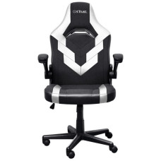 Крісло Trust GXT703W Riye, ПУ шкіра, Foldable Armrests, білий
