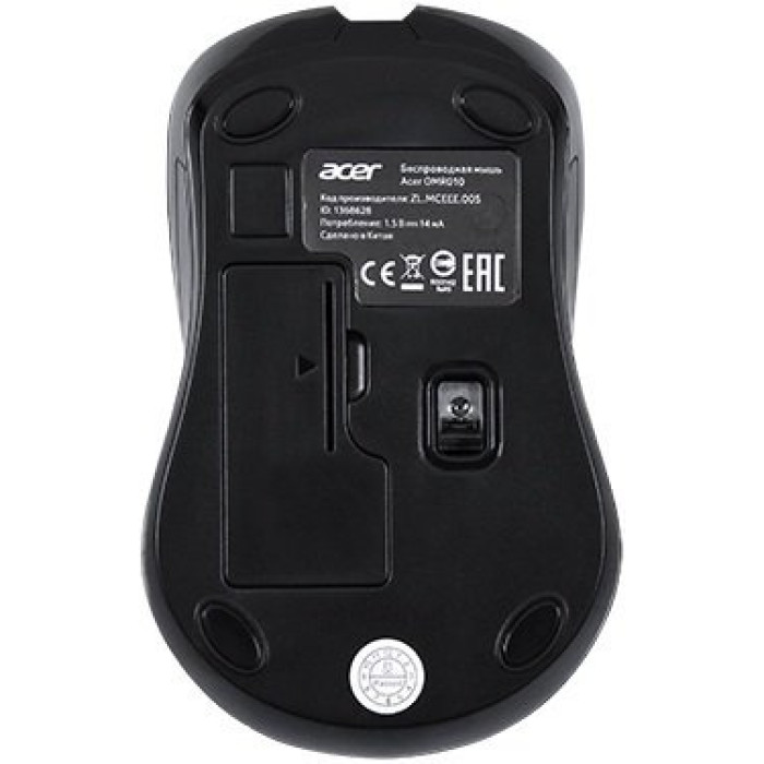 Миша Acer OMR010, WL, чорний