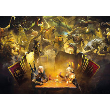 Пазл GoodLoot The Witcher: Playing Gwent 1000 ел.