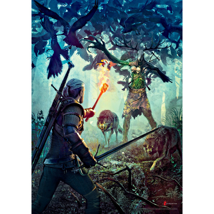 Пазл GoodLoot The Witcher: Leshen 1000 ел.