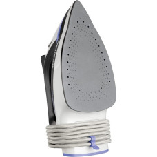 Праска Russell Hobbs Easy Store Pro, 2400Вт, 320мл, паровий удар -180гр, постійна пара - 45гр, зберігання шнура, керам. підошва, біло-синій