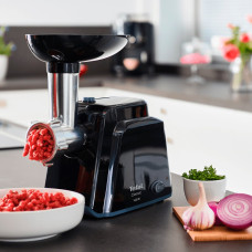 М'ясорубка Tefal Classic, 1400Вт, 1.7кг/хв, 2 решітки, насадка для ковбас, пластик, чорний