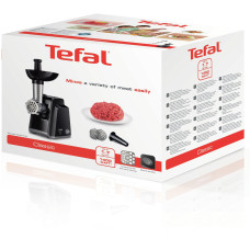 М'ясорубка Tefal Classic, 1400Вт, 1.7кг/хв, 2 решітки, насадка для ковбас, пластик, чорний