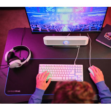 Акустична система Trust GXT 619 Thorne Саундбар, USB/AUX,  RGB, білий