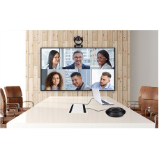 Система відеоконференцзв'язку AVer VC520 Pro 3, Full HD, PTZ, 2 х Omni-mic, радіус дії 3 м, USB, RJ45, PoE, 3.5 mini jack, чорний