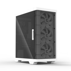 Корпус Zalman M4 без БЖ, 2xUSB3.0, 1xUSB2.0, 4x120мм ARGB, VGA 320мм, LCS ready, TG Side Window, mATX, білий