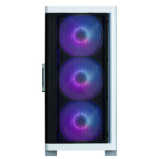 Корпус Zalman M4 без БЖ, 2xUSB3.0, 1xUSB2.0, 4x120мм ARGB, VGA 320мм, LCS ready, TG Side Window, mATX, білий