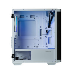 Корпус Zalman M4 без БЖ, 2xUSB3.0, 1xUSB2.0, 4x120мм ARGB, VGA 320мм, LCS ready, TG Side Window, mATX, білий