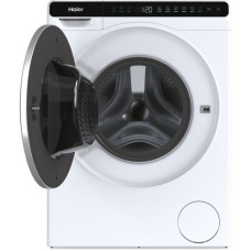 Пральна машина Haier фронтальна, 5кг, 1200, A+++, 44см, дисплей, інвертор, люк чорний, висота 70см, білий