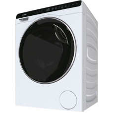 Пральна машина Haier фронтальна, 5кг, 1200, A+++, 44см, дисплей, інвертор, люк чорний, висота 70см, білий