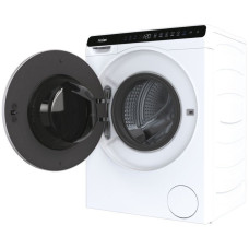 Пральна машина Haier фронтальна, 5кг, 1200, A+++, 44см, дисплей, інвертор, люк чорний, висота 70см, білий